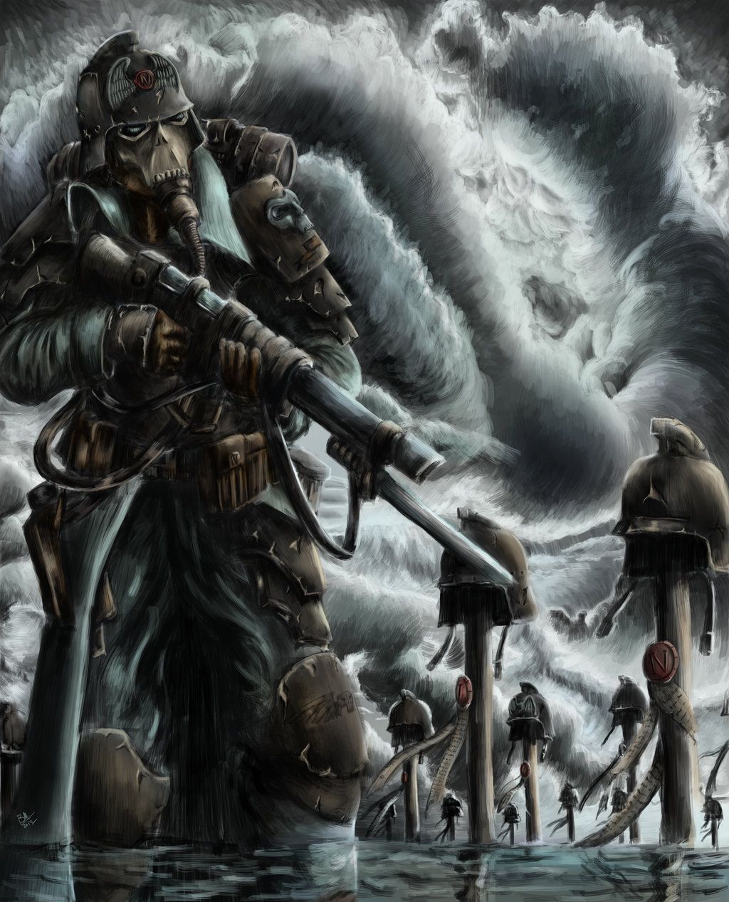 Warhammer 40k Death Korps Of Krieg Wallpaper